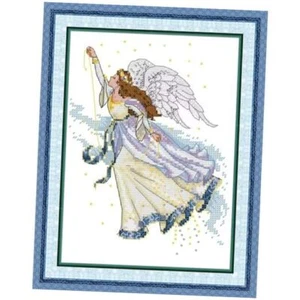 Stamped Cross Stitch Kits for Beginners- Full Set of Butterfly Fairy - Picture 1 of 8