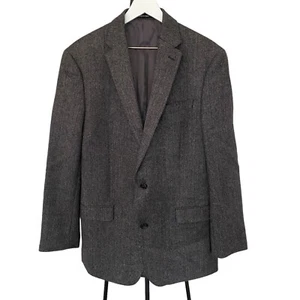 Lauren Ralph Lauren Black Label 100% Wool Blazer Men’s 44L Slim & Tall - Picture 1 of 12