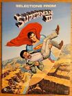 1978 HOLLYWOOD THEME SUPERMAN III folio sheet music RICHARD PRYOR movie comics