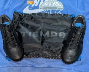 Nike Tiempo Legend 9 Elite FG Men’s Size 7 Black Dark Smoke Grey CZ8482-001 New - Picture 1 of 13