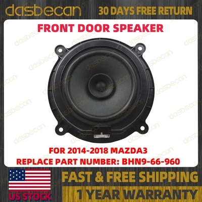 Front Door Speaker Loud Audio for Mazda3 2014 2015 2016 2017 2018 BHN9-66-960 Foto 1 de 4