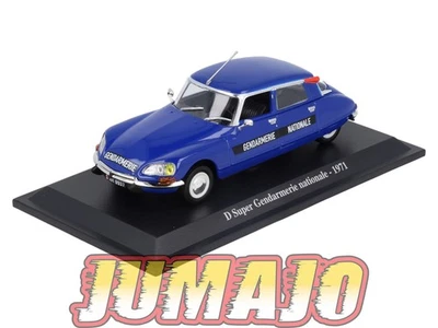 DS18 Voiture 1/43 Atlas DS CITROEN Collection : DS D Super Gendarmerie nationale - Photo 1/4