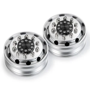 AXSPEED Vorderradfelge mit Sechskantnabe für 1:14 Tamiya RC Traktor Lastwagen - Picture 1 of 14