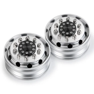 AXSPEED Vorderradfelge mit Sechskantnabe für 1:14 Tamiya RC Traktor Lastwagen - Bild 1 von 4