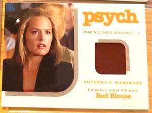 2013 Cryptozoic Psych Staffel 1-4 Juliet O'Hara M22 Kostüm/Garderobenkarte (Album) - Bild 1 von 3