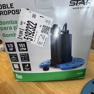 Cubierta de piscina bomba utilitaria sistemas de agua estrella doble propósito SPCP02 usado - Imagen 1 de 3