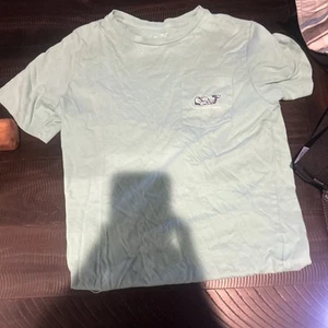 Vineyard Vines Teal Short Sleeve T-Shirt YL - Picture 1 of 3