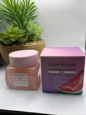 Glow Recipe Watermelon Glow - AHA - Night Treatment 60ml/2.02 fl.oz - Image 1 of 4