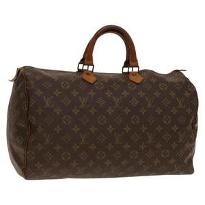 Borsa a mano Louis Vuitton Monogram Speedy 40 M41522 LV originale 136841 - Foto 1 di 23