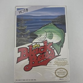The Black Bass - Box Only - Nintendo Nes - Shrink- Authentic (No Game)