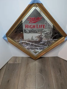 Specchio birra cervo Miller High Life Opening Day Scott Zoellick serie Diamond - Foto 1 di 12