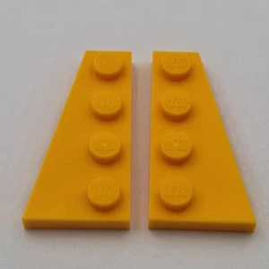 Lego 5x Paar Flügel 2x4 wedge 41769 41770 hell orange bright light orange - Picture 1 of 1