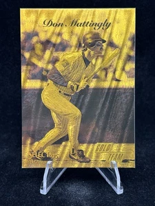 DON MATTINGLY Gold Team 1995 Select Certified Edition #8 MLB NY Yankees - Picture 1 of 12