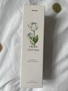 Avon Fresh Cotton Scented Reed Diffuser 70ml - Picture 1 of 2