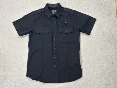 5.11 Tactical Shirt Mens Small Black Short Sleeve Uniform Police Security Top - Image 1 of 4