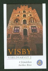 SUECIA (H539) Scott 2437, Patrimonio de la Humanidad 2 folleto, en muy buen estado - Imagen 1 de 1