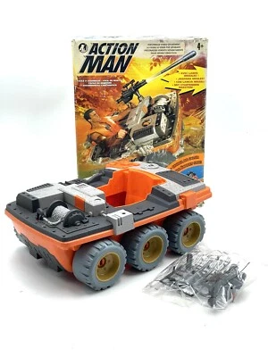VTG ACTION MAN JUNGLE EXPLORER 2000 HASBRO Vehicle  QUAD # NIB CR - Immagine 1 di 4