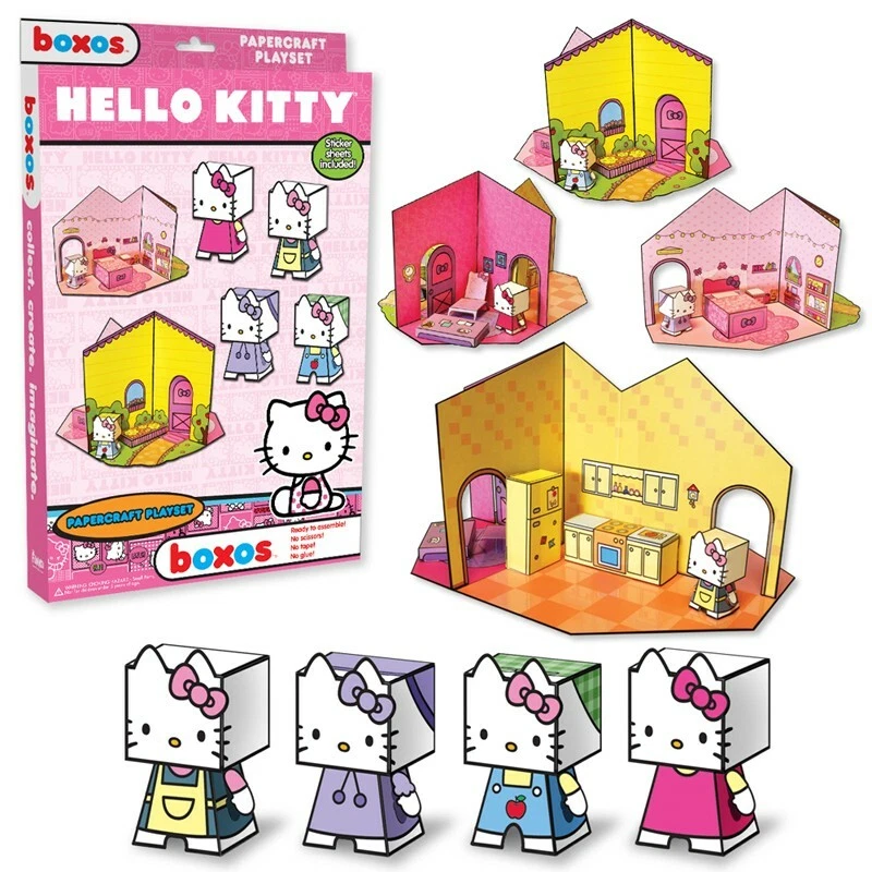 JUEGO DE PAPERCRAFT HELLO KITTY Foto 1 de 1