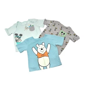 Disney Baby Tee-Shirts - 3 Shirts Size 18 Months - Excellent Condition - Picture 1 of 8