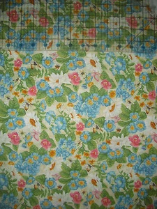 South Seas Imports Purr-Fect Garden FLORAL & Butterfly Quilt, Sew, Fabric - Picture 1 of 1
