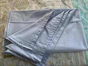 "Foglio piatto Sterling Manor blu chiaro taglia FULL 86"" X 104" - Foto 1 di 9