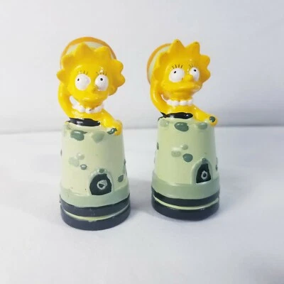 The Simpsons Chess Game Lisa as Black Rook Replacement Piece Figure Lot of 2 - Image 1 of 4