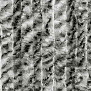 Flauschvorhang anthrazit aus Chenille 90 x 220 cm Camping Caravan #64093 - Bild 1 von 9
