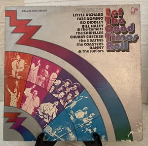 LET THE GOOD TIMES ROLL SOUNDTRACK 2 LP 1973 BELL 9002 VINYL GC - Picture 1 of 8