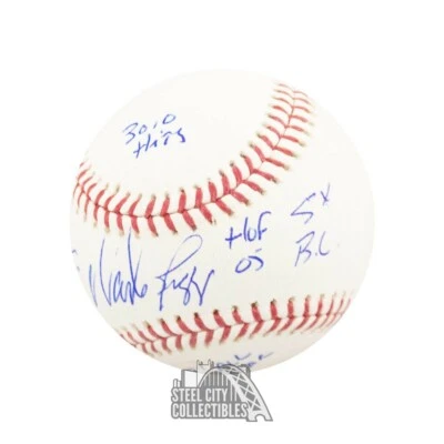 Béisbol oficial autografiado por Wade Boggs MLB - CERTIFICADO DE AUTENTICIDAD JSA (5 inscripciones) Foto 1 de 4