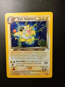 Dark Ampharos Set Neo Destiny 1/105 Holo Pokemon Karte ENG - Bild 1 von 7