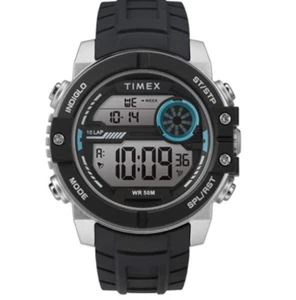 Timex TW5M34600 DGTL Kugel Custom mit Uhrenalarm, Silikonarmband, 50M WR Uhr - Bild 1 von 1
