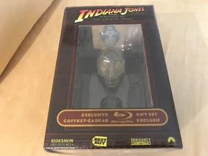 Indiana Jones Best Buy LE Gift Set with Sideshow Skull blu-ray OOP sealed - Picture 1 of 8