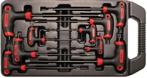 BGS DIY Juego de Destornilladores con Mango en T y Hoja Lateral | Perfil en T (para T - Imagen 1 de 1
