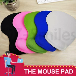 Comfort Wrist Gel Soft Rest Support Mat Mouse Mice Pad Gaming PC Laptop Computer - Picture 1 of 7