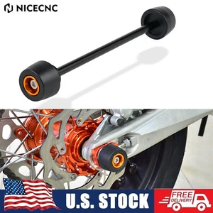 Rear Wheel Axle Fork Slider Protector For KTM EXC/SMC/SMR 400-625 2000-2007 - Foto 1 di 9