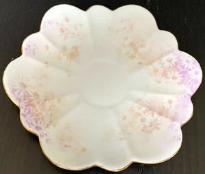 Antique Wileman Shelley Foley Saucer Purple Daisy - Picture 1 of 3