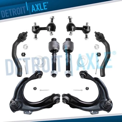 Front Upper Control Arms Tierods Sway Bars for 2003-2007 Acura TSX Honda Accord - Image 1 of 4