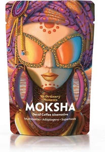 MOKSHA koffeinfreie entkoffeinierte Pilzkaffee Alternative | Kaffee Chai Latte Geschmack - Bild 1 von 5
