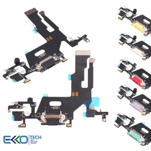 Toma de carga para iPhone 11 Dock Connector micrófono antena Lightning cable flexible NUEVO - Imagen 1 de 24