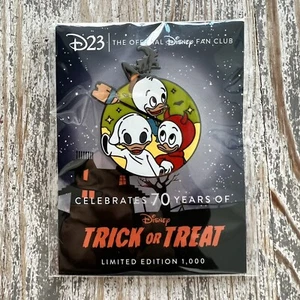 D23-Exclusive Trick or Treat 70th Anniversary Commemorative Pin Limited Edition - Picture 1 of 5