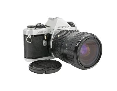 Pentax ME F 35mm film camera reflex analogica fotocamera SMC-A 28-80mm 1:3.5-4-5 - Immagine 1 di 4