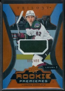 2023-24 Upper Deck Trilogy Jerseys #107 Logan Cooley 095/499 - Picture 1 of 2