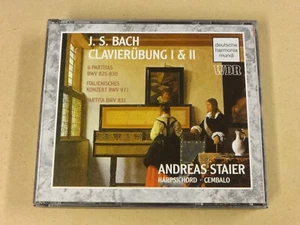 3-CD BOX / J.S. BACH CLAVIERUBUNG I & II - ANDREAS STAIER - Imagen 1 de 2
