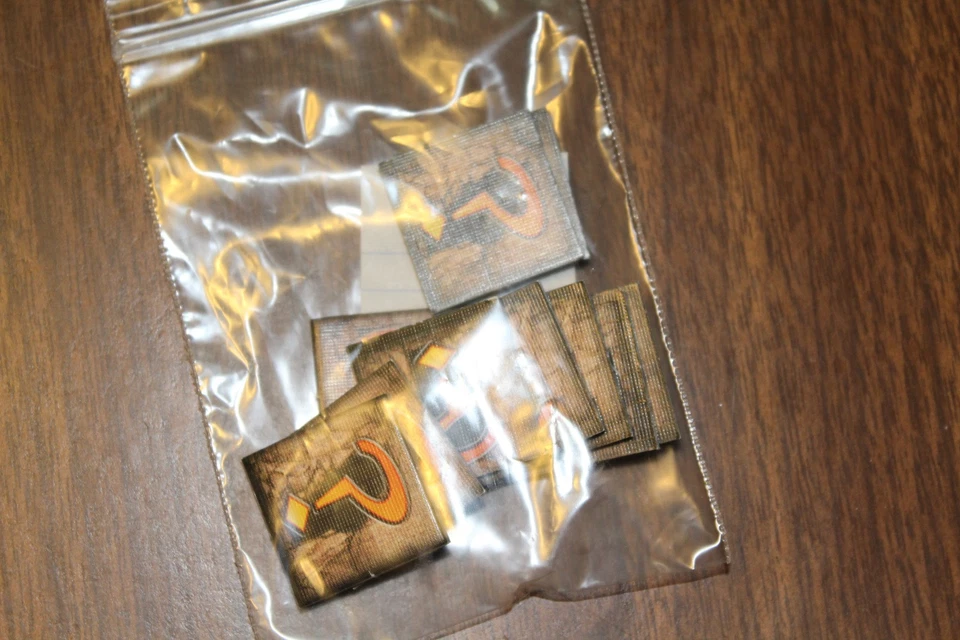 Encuentro Fichas del Descenso Juego Base y Pozo de Oscuridad Expansión 1ª Ed. Foto 1 de 1