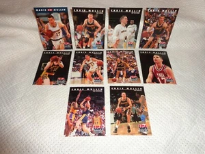 CHRIS MULLIN--1992 SKYBOX USA 10 BASKETBALL KARTEN----L@@K - Bild 1 von 2