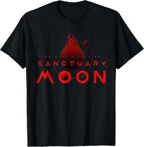 Camiseta con capucha vintage Sanctuary Red Moon Murderbot, ciencia ficción espacial - Imagen 1 de 10