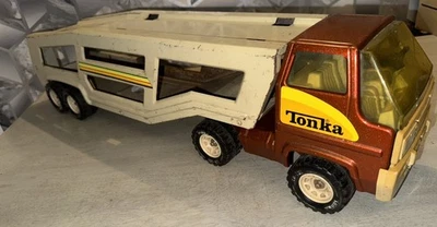 Vintage 1970 Tonka Toy Car Hauler Transporter  - image 1 of 4
