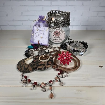 Mystery Jewellery Jar – Mixed – Curated Mix – Perfect Gift Idea - Image 1 of 4