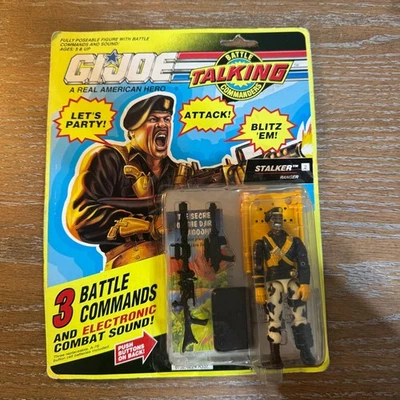 GI Joe Vintage 1991 Talking Battle Commanders Stalker Figure Sealed New - Image 1 of 2