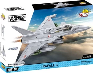 Dassault Rafale C brick plane model - COBI 5901 - 551 bricks - Picture 1 of 13